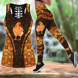 Farm Chicken Combo Legging + Tank Top HHT13042102