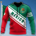 Personalized Name Mexico 3D All Over Printed Unisex Shirts