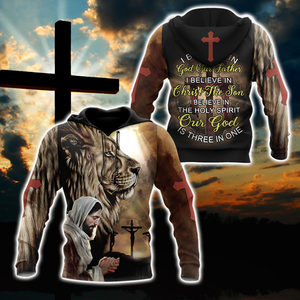 Lion Jesus 3D All Over Printed Shirts