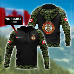 Custom Name XT Canadian Veteran PPCLI 3D Printed Clothes AM06042103