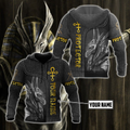 Custom name Anubis Egyptian God the Protector 3D design print shirts