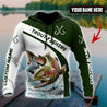 Custom name Trout gone fishing 3D printed shirts