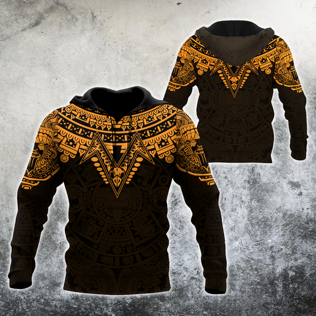 Premium Aztec Mexico 3D All Over Printed Shirts