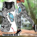 Amazing Polynesian Go Surfing Personalized Deluxe Legging Tank Top ML