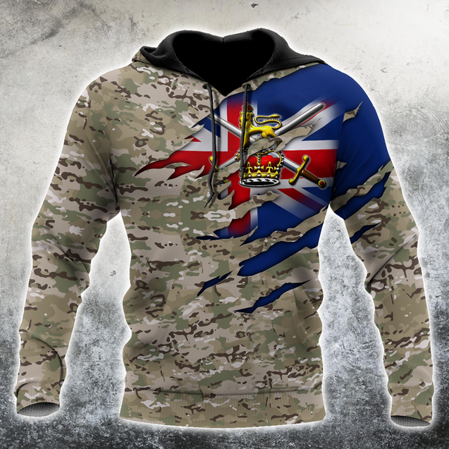 Bristish Veteran 3D All Over Printed Shirts PD10032105