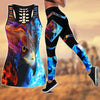 Native American 3D All Over Printed Legging + Hollow Tank Combo