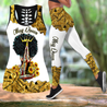 May Queen Black Gril  Combo Legging + Tank Top