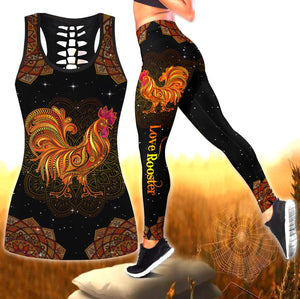 Rooster Combo Legging + Tank Top HHT16042104