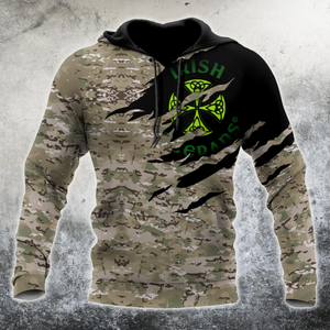 Irish Veterans 3D Hoodie Shirt For Men And Women