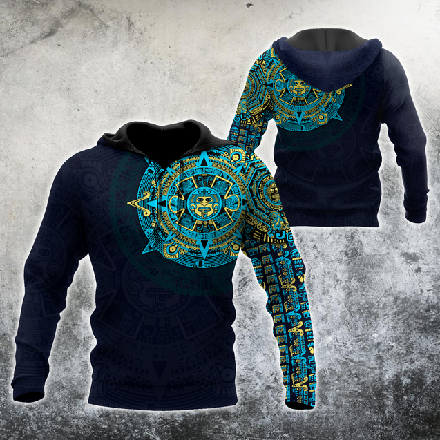 Aztec Mexico JJ0 3D All Over Printed Unisex Hoodie