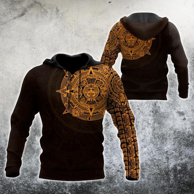 Aztec Mexico JJ1 3D All Over Printed Unisex Hoodie