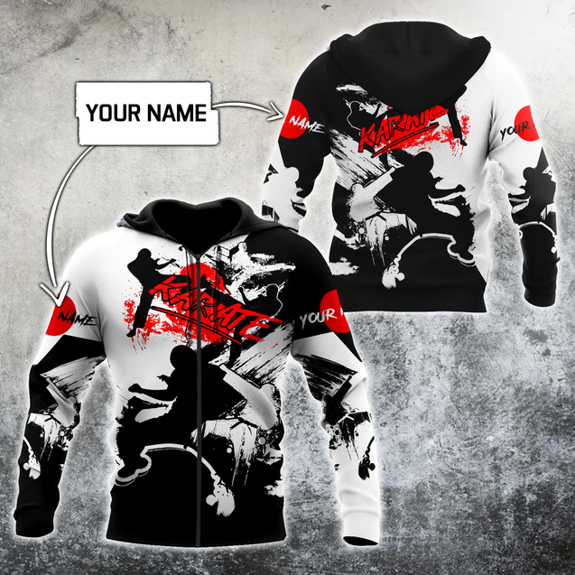 Customize Name Karate Stories Hoodie For Men And Women MH08032105