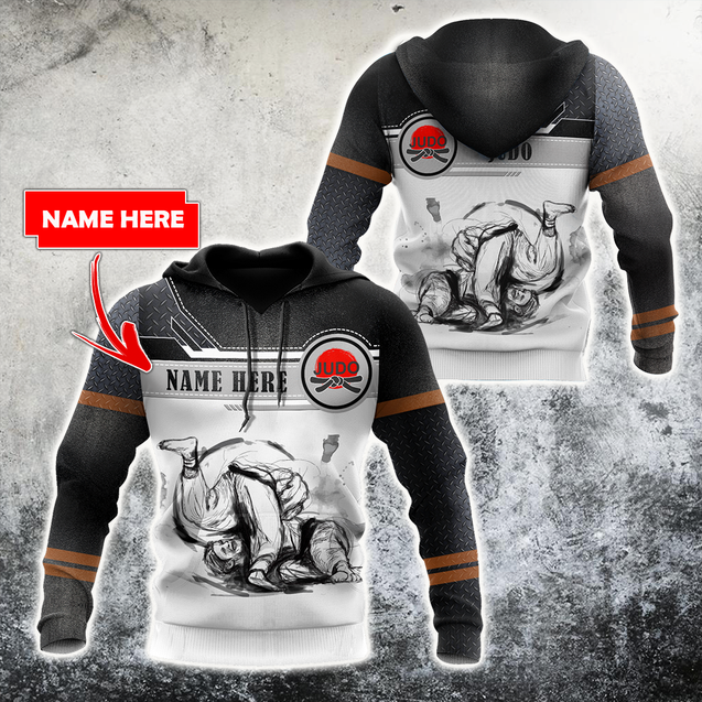 Customize Name Judo Combat Hoodie For Men And Women TNA05042104