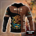 Personalized Mexico 3D All Over Printed Unisex Hoodie