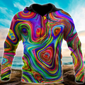 Colorful Hippie Lover Hoodie For Men And Women DQB06022101