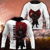 Premium 3D Printed Personalized Samurai Warrior Shirts MEI