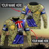 Premium Personalized Australian Army Flag 3D All Over Printed Unisex Shirts TN