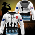 Lest we forget Honor the fallen AU Veteran 3D print shirts