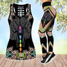 Premium I'm Hippie Girl Tree Of Life 3D Over Printed Legging & Tank Top