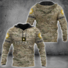 Irish Veteran 3D Hoodie Shirt For Men And Women