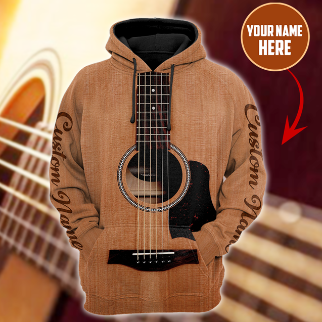 Personalized Guitar Musical Instrument 3D All Over Printed Shirts For Men And Women