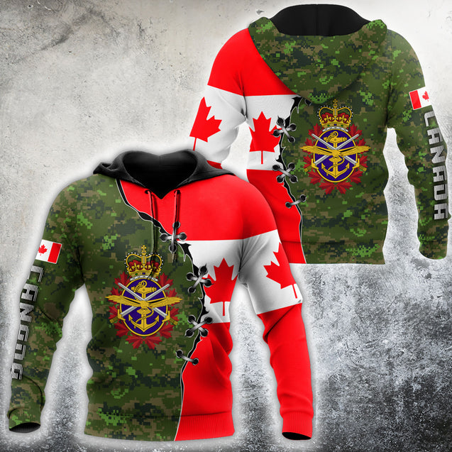 Canadian Veteran  3D All Over Printed Shirts NTN07032103