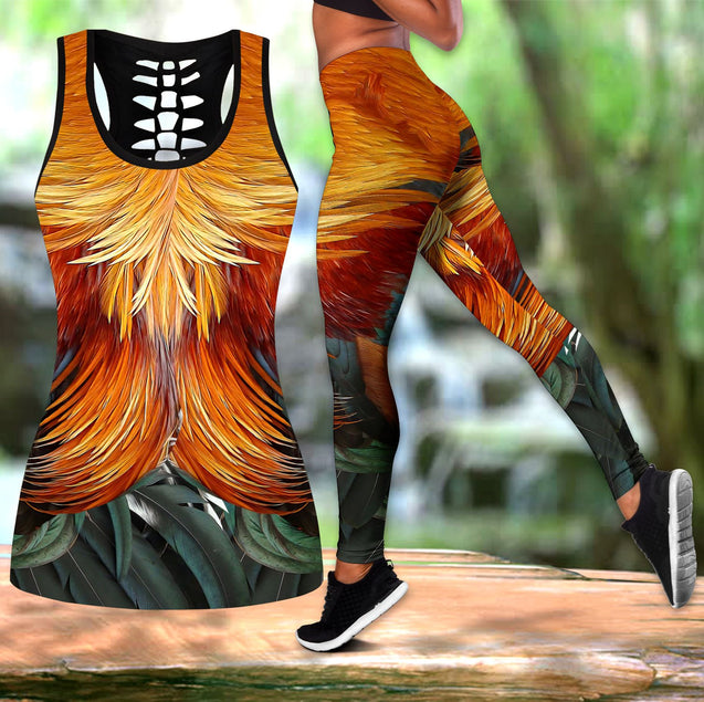 Rooster Combo Legging + Tank Top NTN22042106