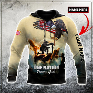 Personalized name German Army Hoodie 3D All Over Printed Unisex Shirts TNA18052103