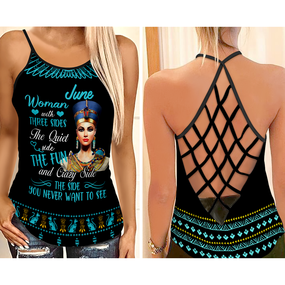 June Woman Ambitious Woman Combo Legging Camisole Tank