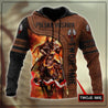 Premium Winged Hussars Leather Pattern Custom name 3D Printed Shirts