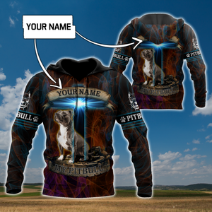 Personalized Pitbull 3d hoodie shirt for men and women SN14042101