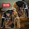 Deer Hunting Personalized Name 3D All Over Printed Shirts DD25052101