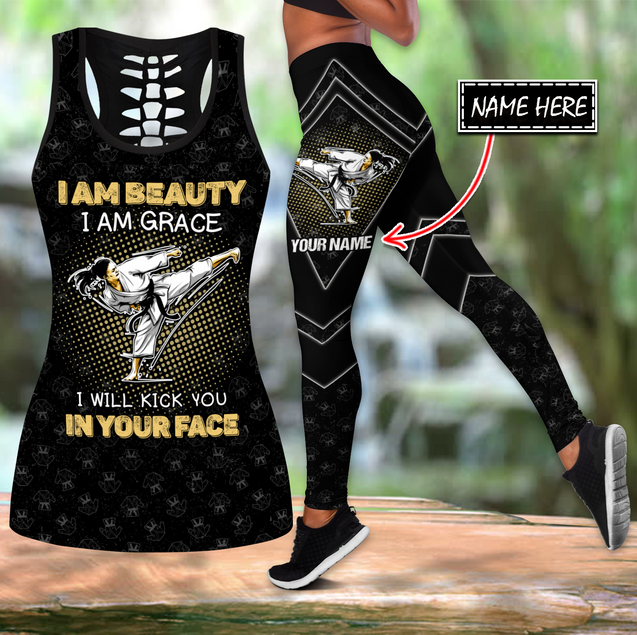 Customize Name Karate I Am Beauty Combo Outfit TNA29032102