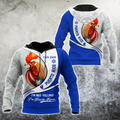 Custom Name Rooster Puerto Rico Hoodie For Men And Women MH12032102