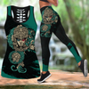 Aztec Combo Legging + Hollow Tanktop