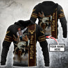 Personalized Name Bull Riding 3D All Over Printed Unisex Shirts Bull Rider Ver 5