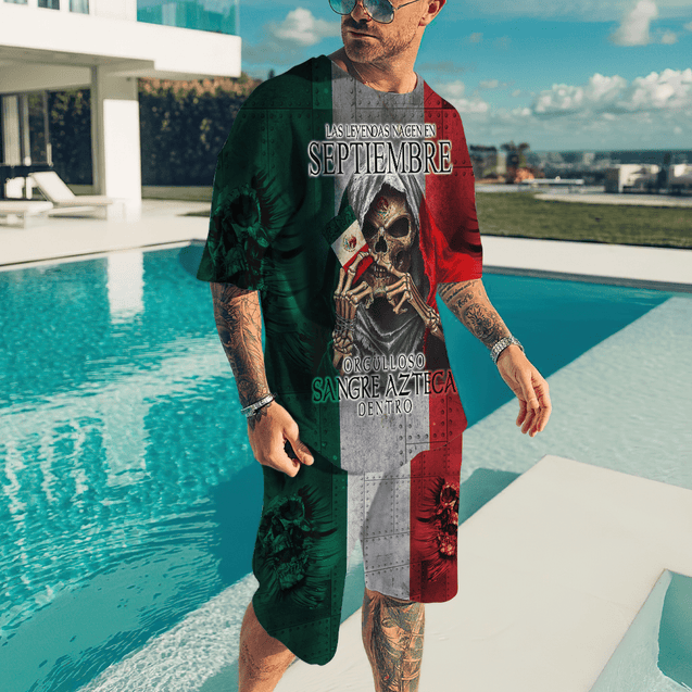 Mexico 3D All Over Printed Unisex Shirts