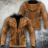 Native Cowboy Jacket No14 Cosplay 3D Over Printed Unisex Deluxe Hoodie ML