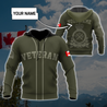 Personalized Name XT Canadian Veteran 3D Printed Clothes SN15032103