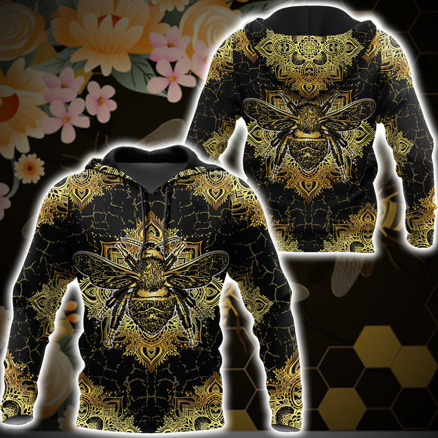 Premium Unisex All Over Printed Bee Shirts MEI