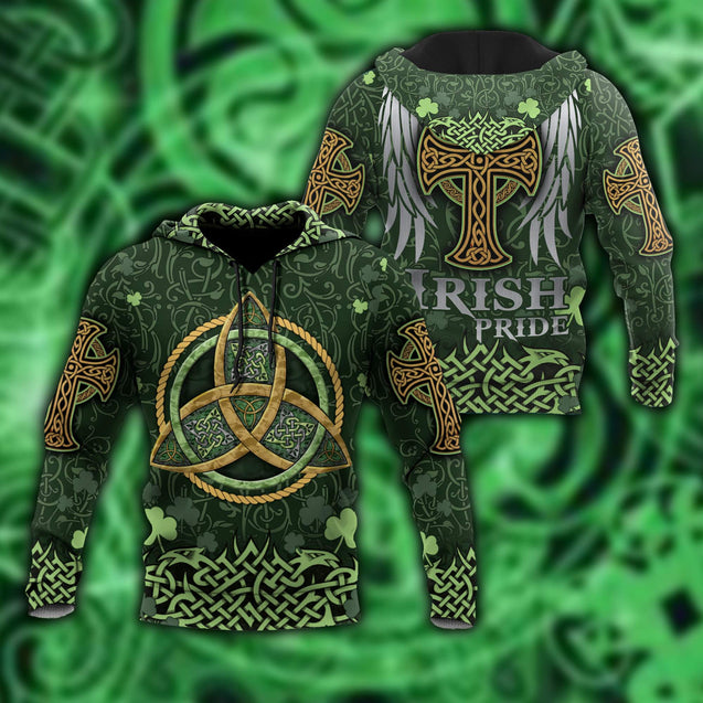 Irish Saint Patrick Day 3D All Over Printed Unisex Shirt