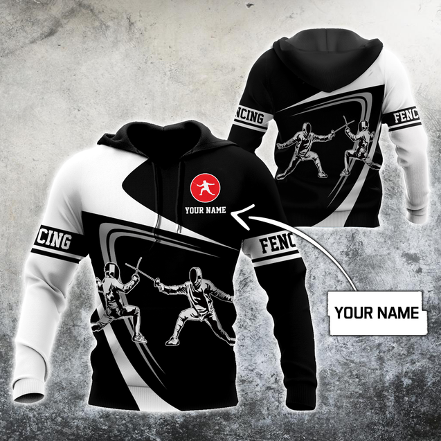 Customize Name Fencing Hoodie For Men And Women SN05042102