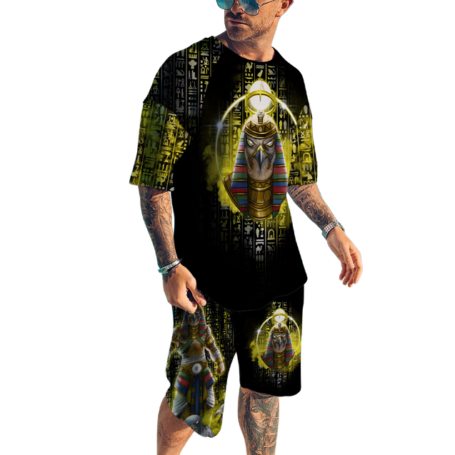 Egypt 3D All Over Printed Combo T-Shirt BoardShorts