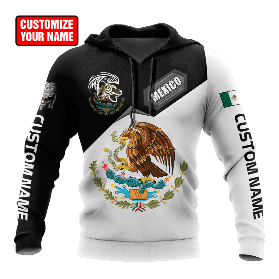 Personalized Name Mexican 3D All Over Printed Unisex Shirts