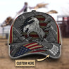 Personalized Name Rodeo Classic Cap American Horse Rider