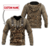 Deer Hunting Personalized Name 3D All Over Printed Shirts