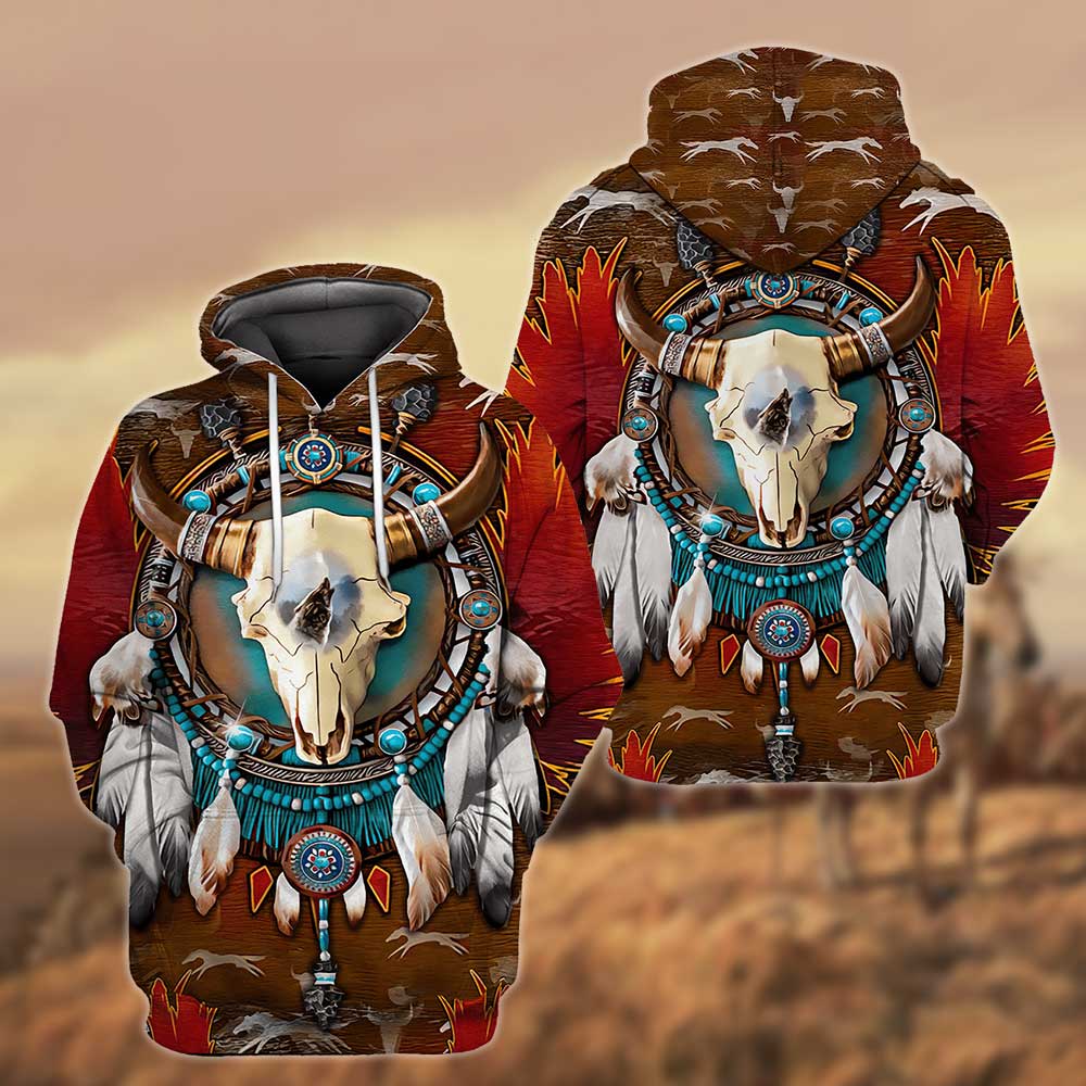 Native American 3D All Over Printed Shirts for Women