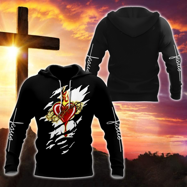 Premium Jesus 3D All Over Printed Unisex Shirts