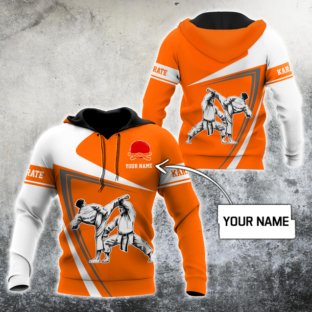 Customize Name Karate Hoodie For Men And Women MH08032104.S2