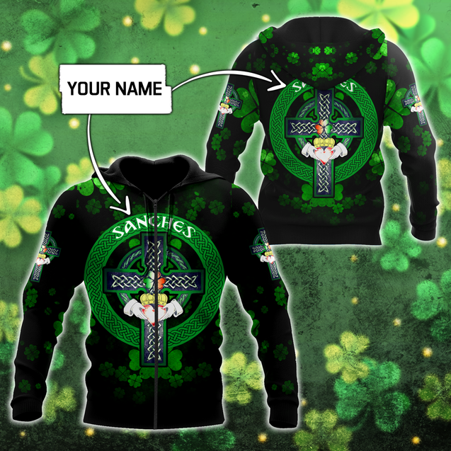 Customize Name Irish Pattrick's Day Hoodie For Men And Women MH25022103